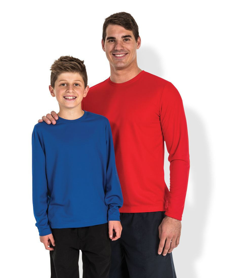 JBs Wear Kids L/S Poly Tee (7PLFT)