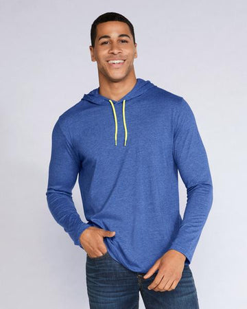Gildan Long Sleeve Hooded T-shirt (987)