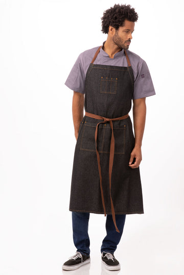 Chef Works Memphis Chefs Bib Apron (AB036)