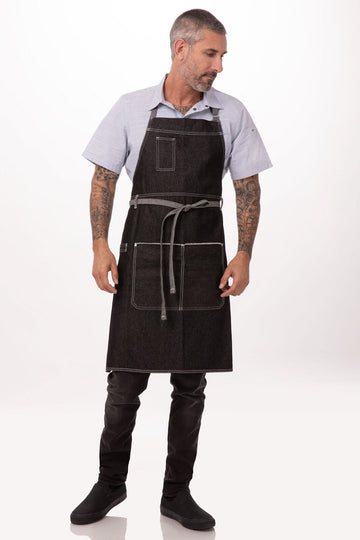 Chef Works Bronx Bib Apron (AB041)