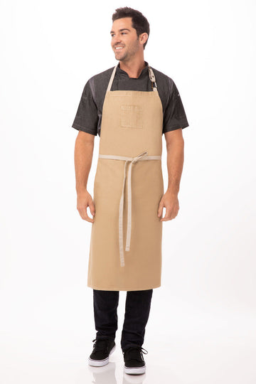 Chef Works Austin Chef's Bib Apron (ABCCD006)
