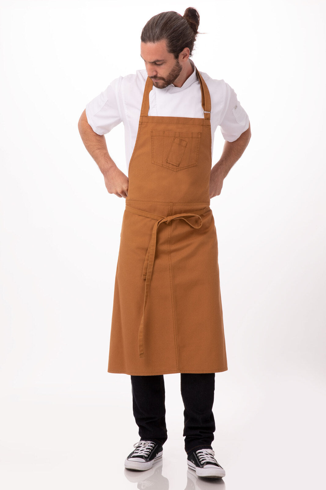 Chef Works Rockford Chef's Bib Apron (ABCKV003)