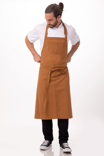 Chef Works Rockford Chef's Bib Apron (ABCKV003)