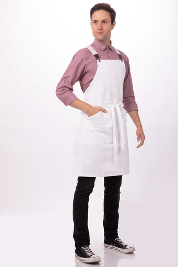 Chef Works Berkeley Bib Apron (ABS01)