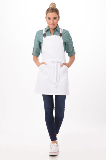 Chef Works Berkeley Petite Bib Apron (ABS01W)