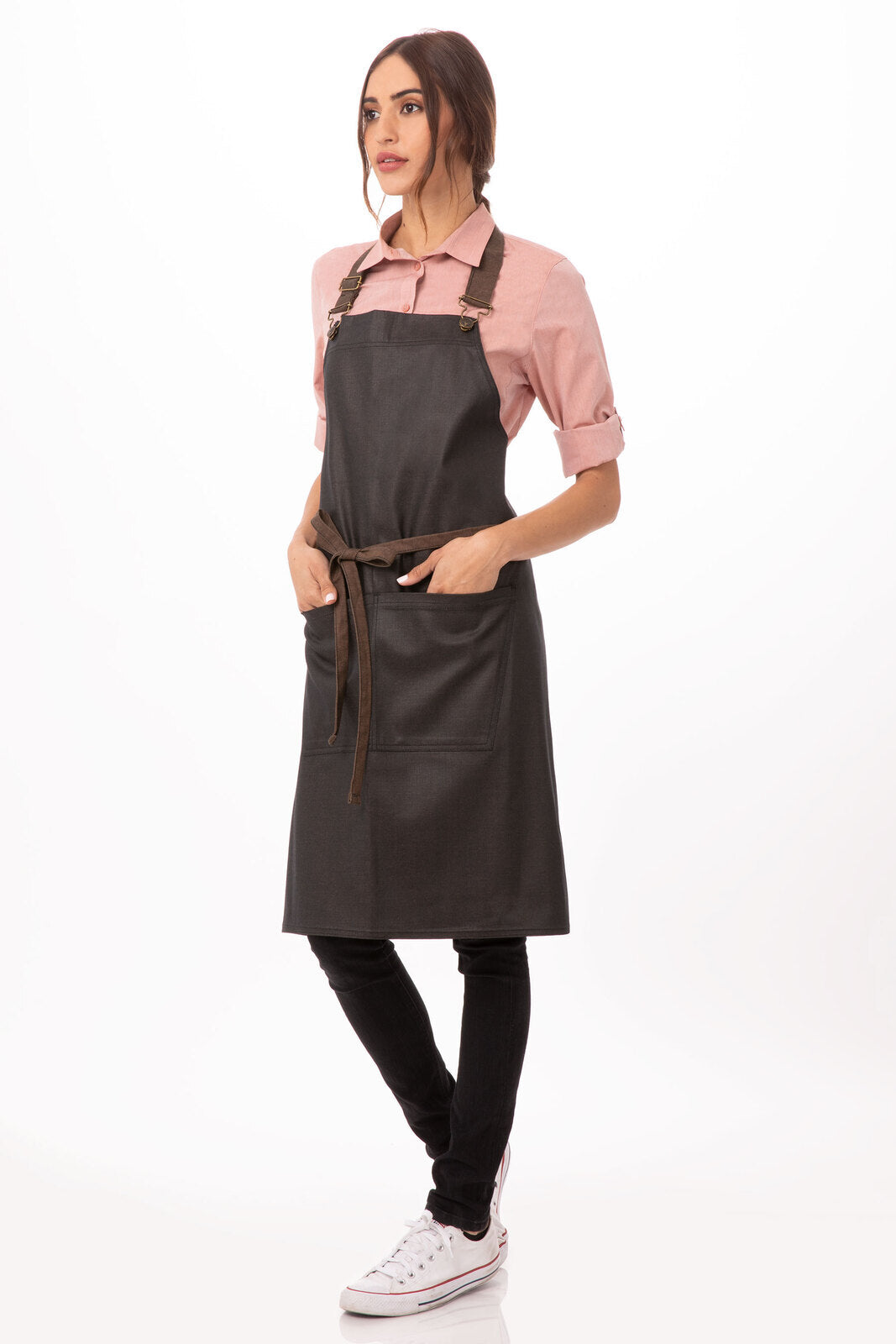 Chef Works Boulder Bib Apron (ABWT051)