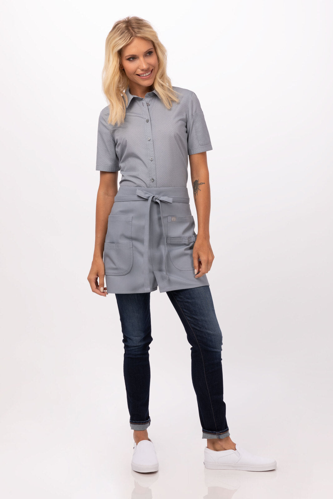 Chef Works Logan Half Bistro Apron (AHN08)