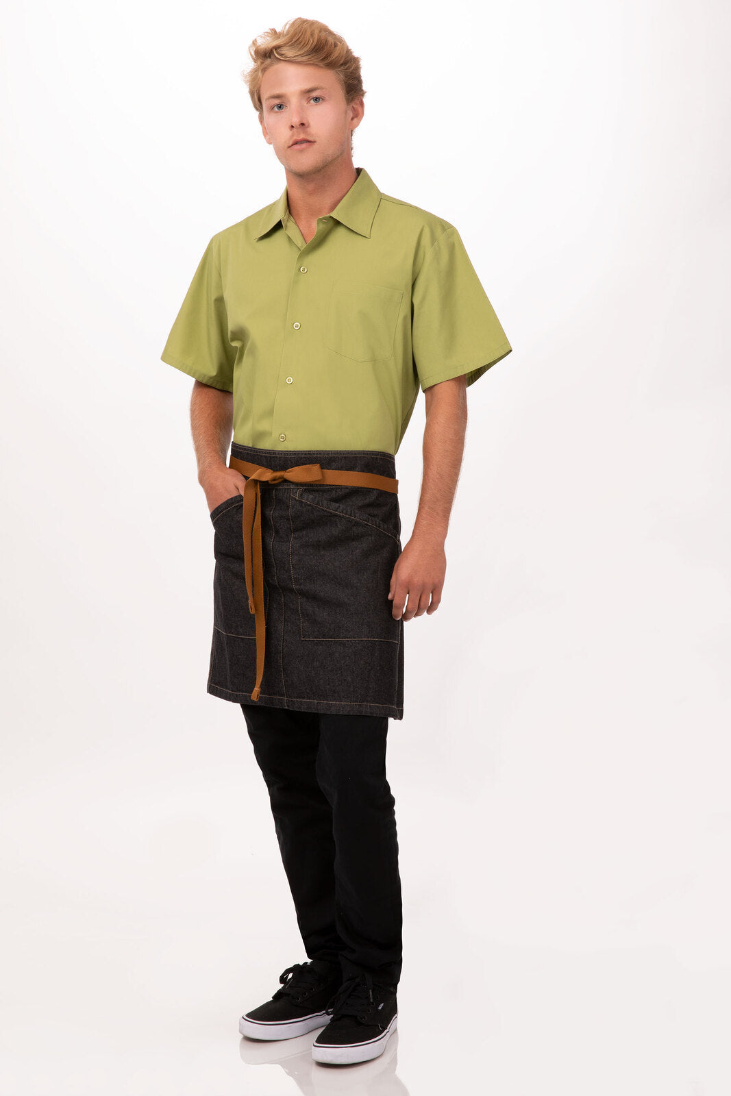 Chef Works Berkeley Half Bistro Apron (AHS01)