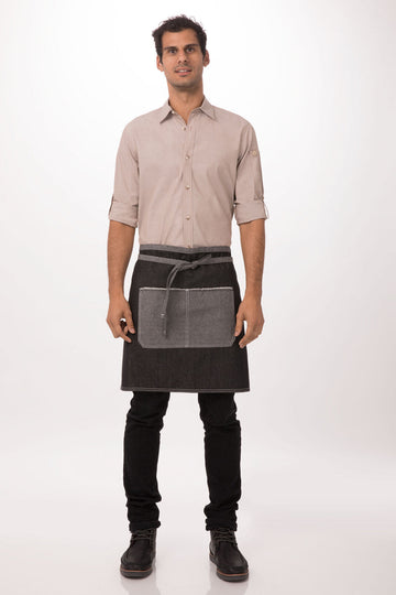 Chef Works Bronx Half Bistro Apron (AW044)