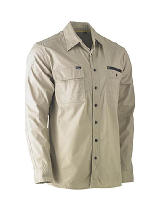 Bisley Flex & Move Utility Work Shirt - Long Sleeve(BS6144)