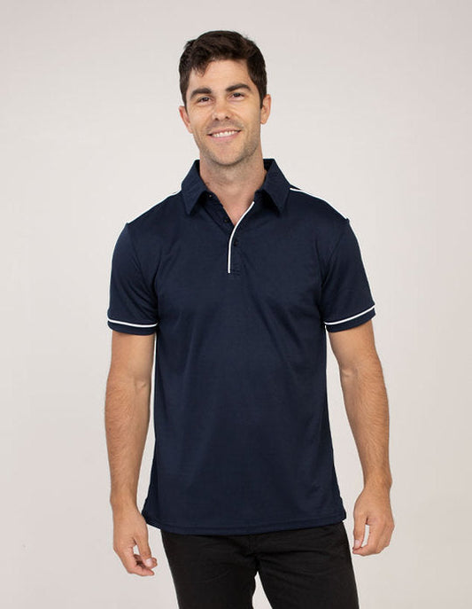 Be Seen Men's short sleeve polo Shirt (BSP2030)