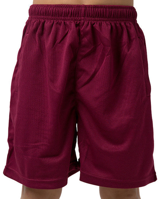 Be Seen Kids Plain Shorts With Elastic Waist (BSS077K)