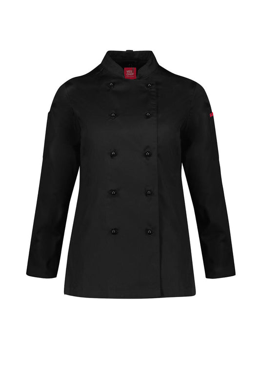 Biz Collection Womens Al Dente L/S Chef Jacket-(CH230LL)