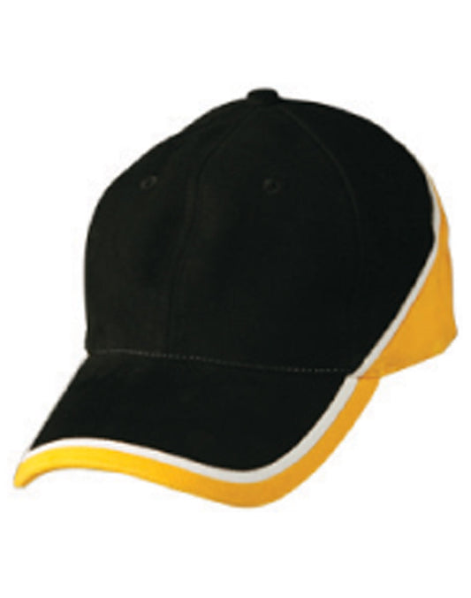 Winning Spirit Tri Contrast Colours Cap (CH38)