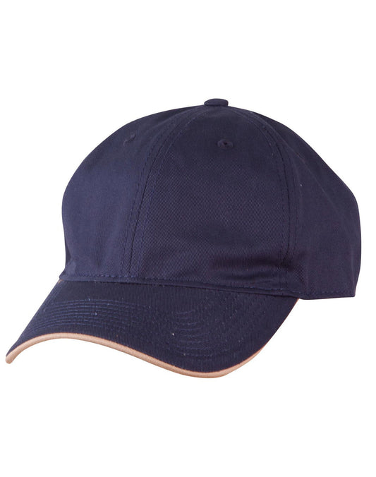 Winning Spirit Underpeak Contrast Colour Cap (CH51)