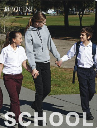 Bocini Boys L/S School Shirts-(CS1309)