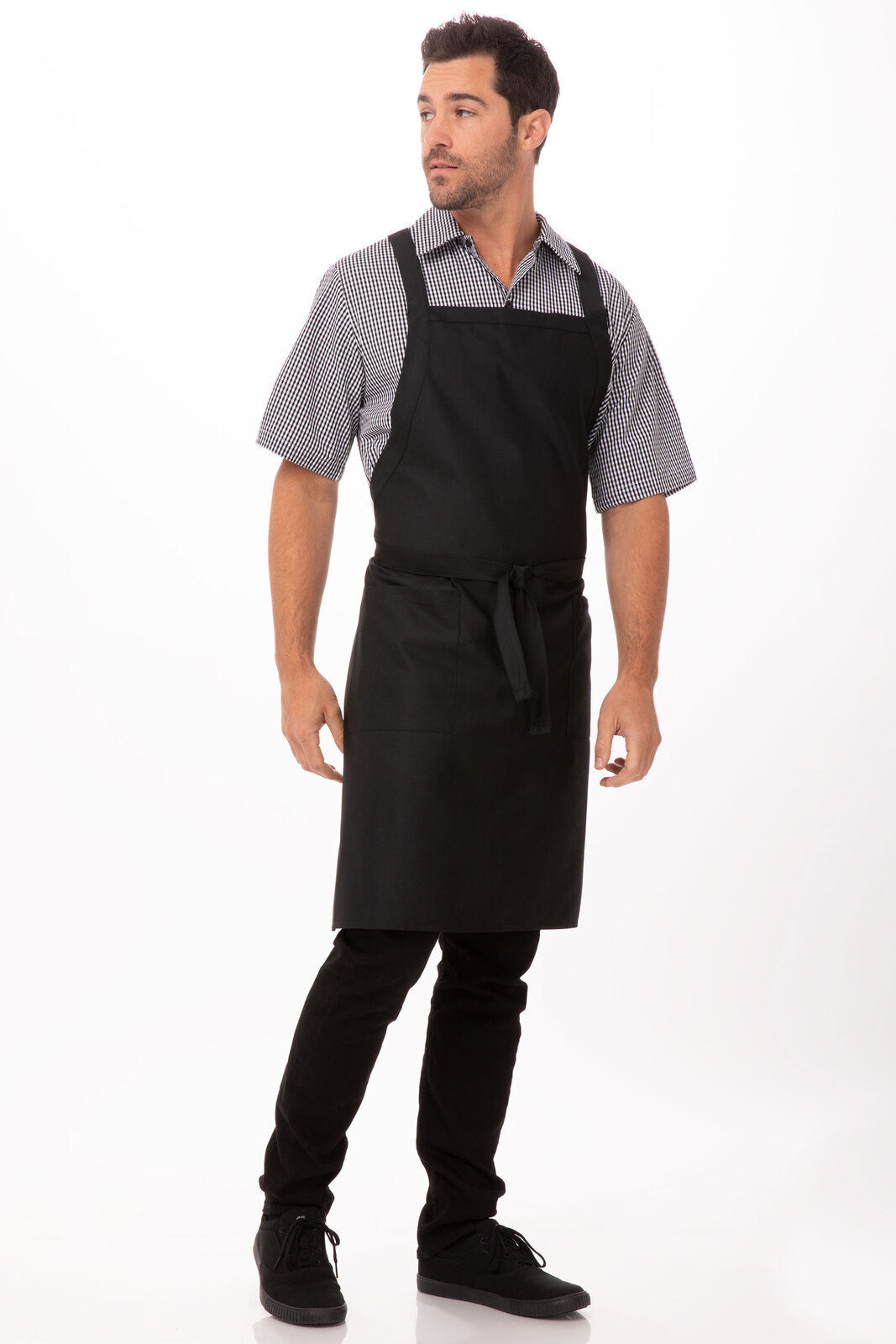 Chef Works Cross back Bib Apron (F35)