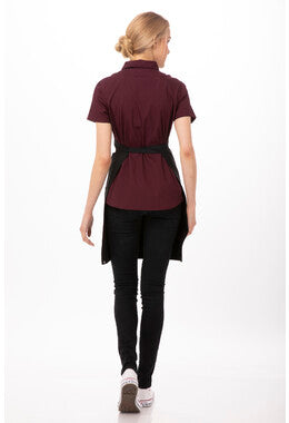 Chef Works Two Patch Pocket Bib Apron (F53)