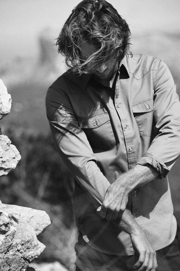 James Harvest Treemore Unisex Twill Shirt-(JH308)