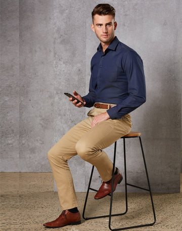 Winning Spirit Mens Boston Chino (M9380)