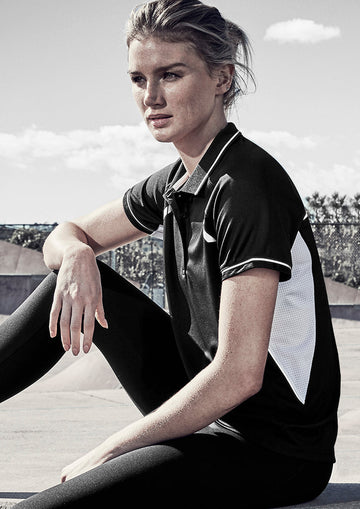 Biz Collection Womens Renegade S/S Polo-(P700LS)-Clearance