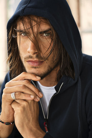 James Harvest overhead men’s hooded jacket (PA103)