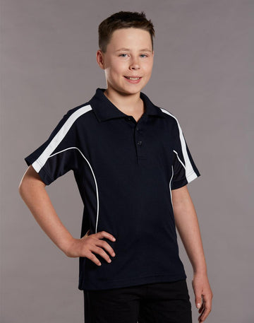 Winning Spirit Legend Kids Poly-cotton Blended Polo 2nd(9-Colour)-(PS53K)