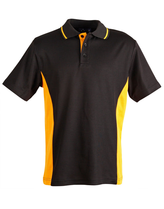 Winning Spirit Teammate Truedry Contrast Short Sleeve Kids Polo-(PS73K)