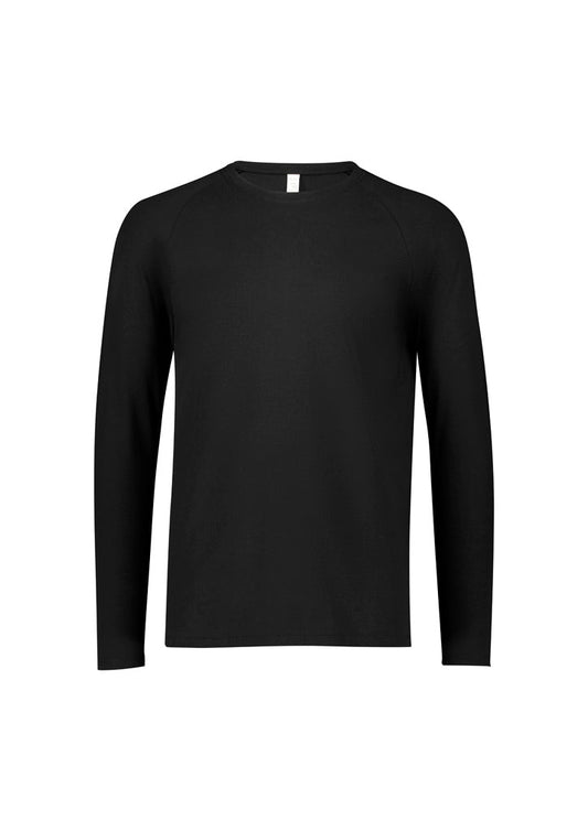 Biz Care Performance Mens Cotton Long Sleeve Tee (CT247ML)