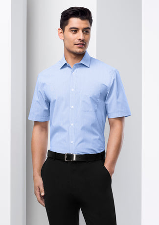 Biz Collection Mens Euro S/S Shirt-(S812MS)