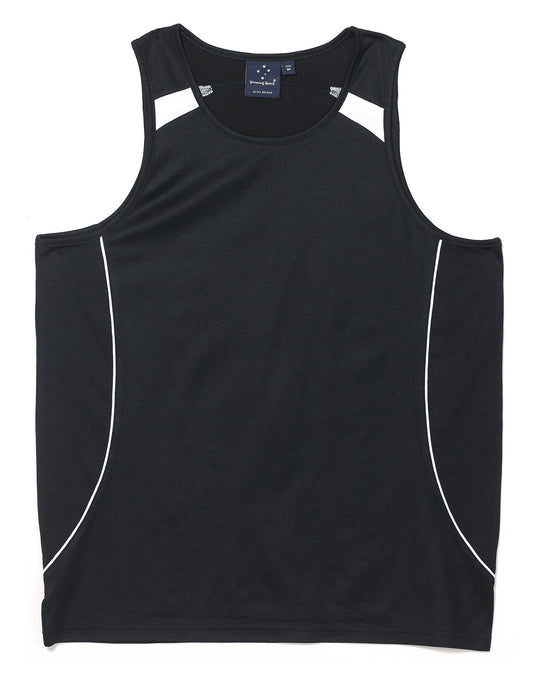 Winning Spirit Men's Truedry Fashion Singlet (SL53)