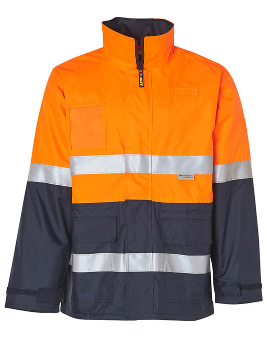 Winning Spirit Hi-Vis Long Line Jacket Polar With Fleece Lining (SW50)