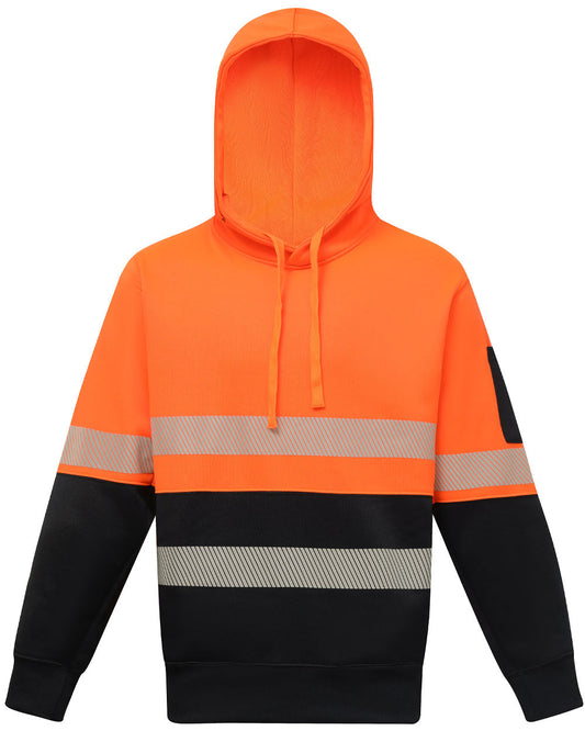 Winning Spirit Hi-Vis Two Tone Safety Hoodies With Segmented Tapes (SW88 )
