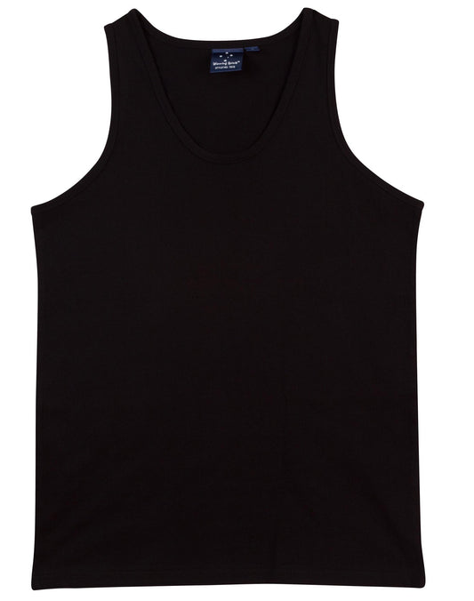 Winning Spirit Men's Trainer's Cotton Singlet  (TS18)