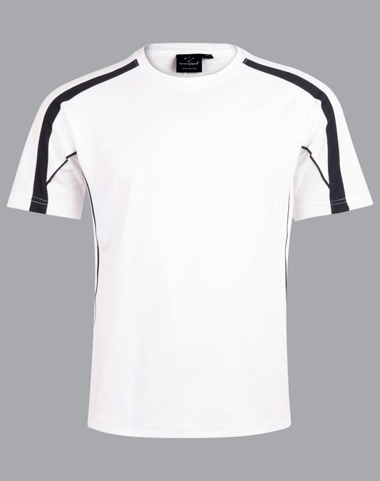 Winning Spirit Men's TrueDry Fashion Short Sleeve Tee Shirt 2nd (2Color) (TS53)