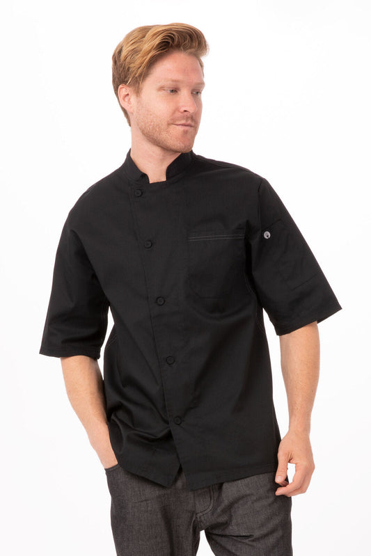 Chef Works Valais Grey V Series Chef Jacket(VSSS)