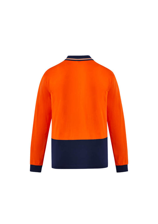 Syzmik Mens Hi Vis Cotton L/S Polo (ZH430)