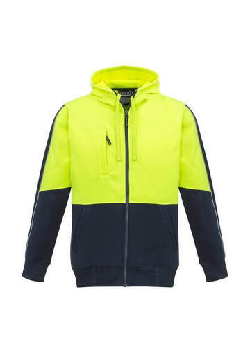 Syzmik Unisex Hi Vis Full Zip Hoodie (ZT485/ZT480)