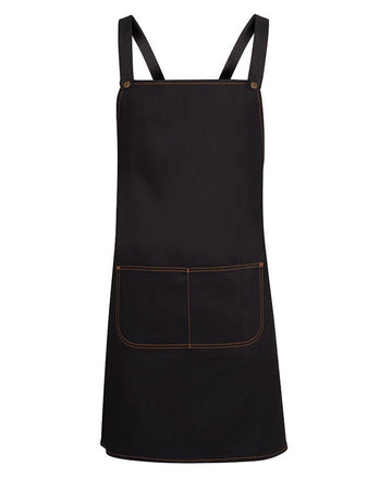 JBs Wear Cross Back Denim Apron (Without Strap) (5ACBD)
