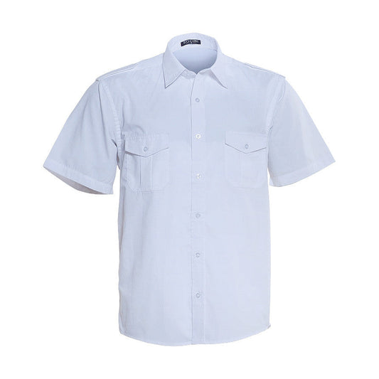 Bocini Unisex Adults Service Shirt S/S-(BS193)