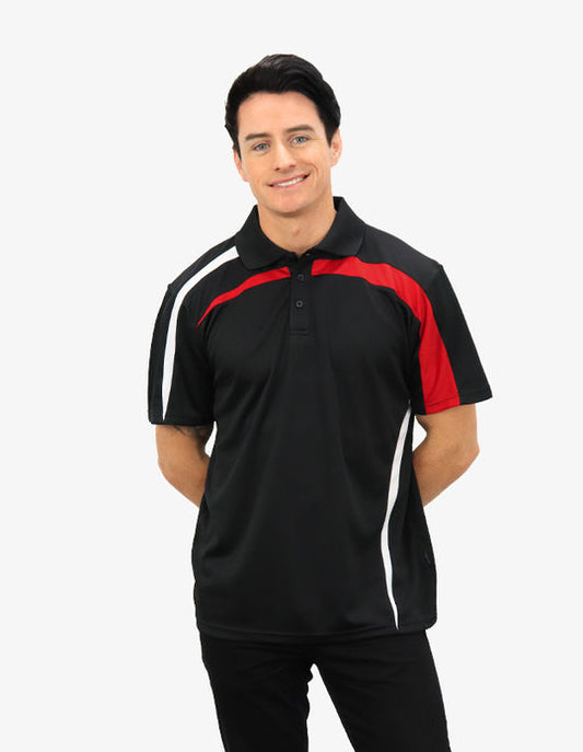 Be Seen Adults Polo Shirt With Contrast Side And Shoulder Panel 2nd Color (BSP2014)