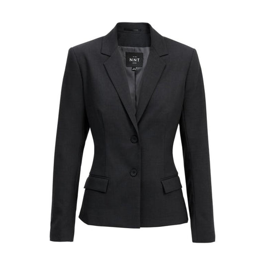 NNT Stretch Wool Blend 2 Button Mid Length Jacket (CAT1BA)