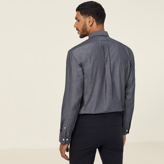 NNT Long Sleeve Chambray Shirt (CATJ2W)