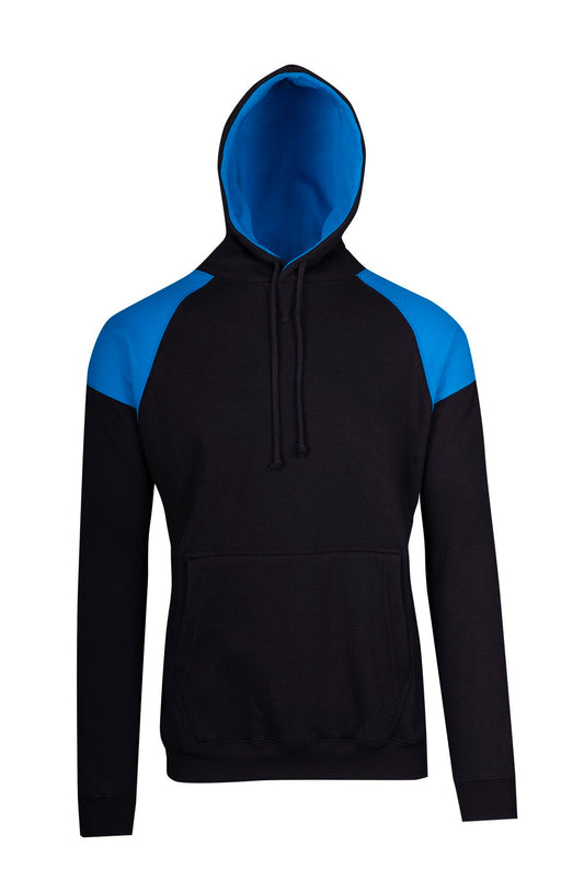 Ramo Mens Shoulder Contrast Panel Hoodie 1st(12 Colour) (F303HP)