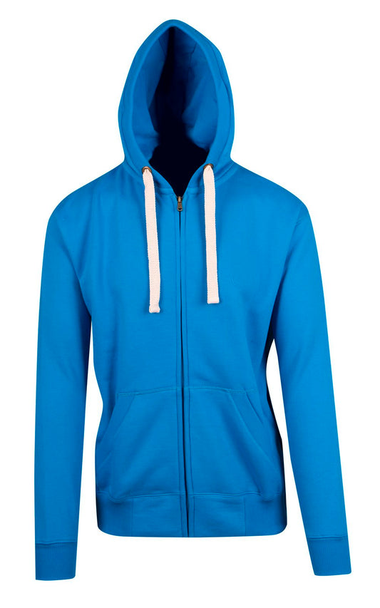 Ramo Mens Brushed Heavy Zip Fleece Hoodie  (F909HZ)