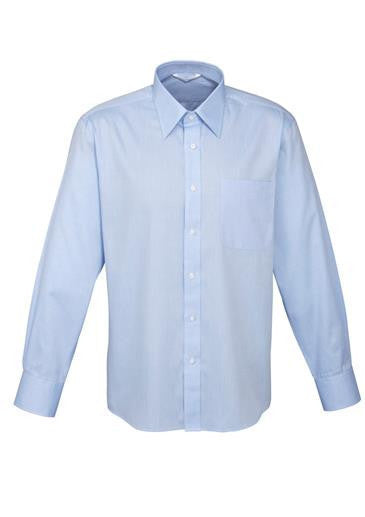 Biz Collection Mens Luxe L/S Shirt (S10210)
