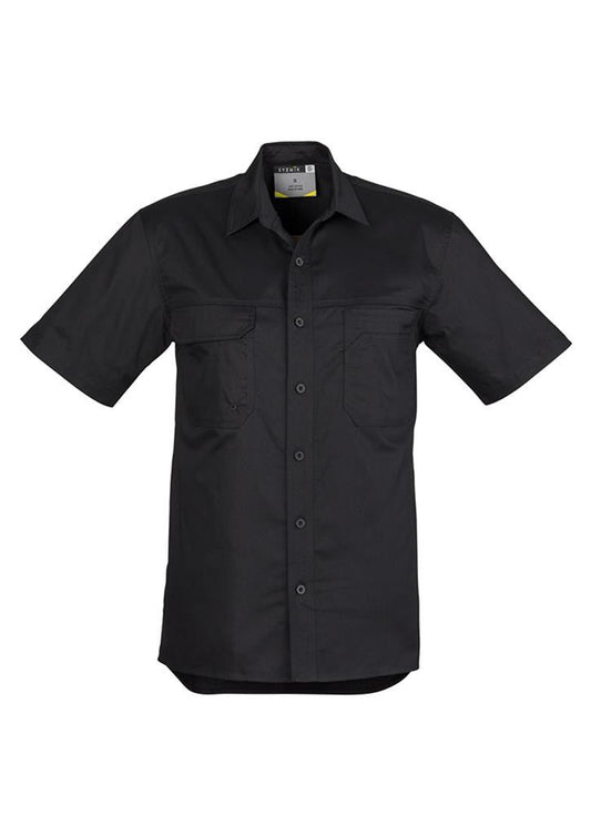 Syzmik Mens Light Weight Tradie S/S Shirt (ZW120)